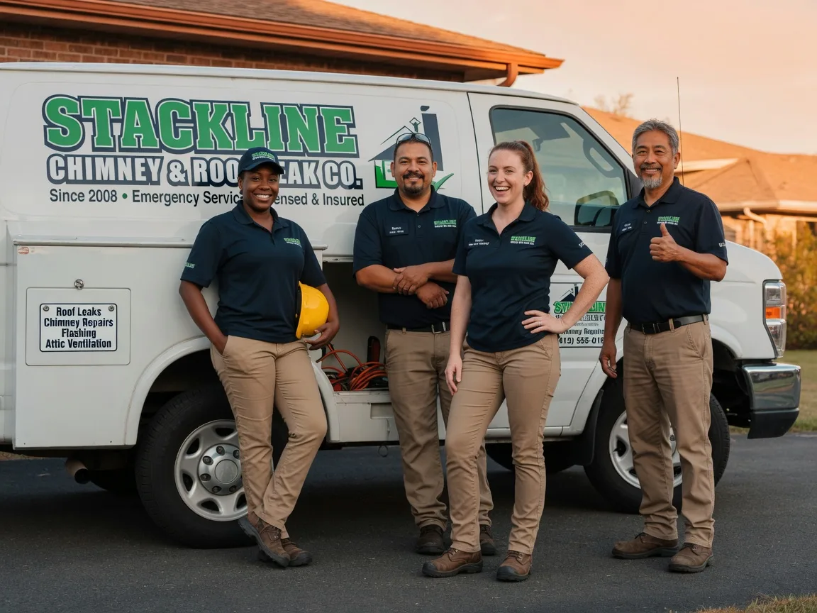 Chimney flashing repair company in Chambers, NE